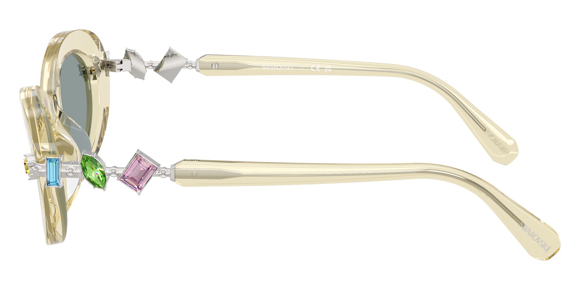 Swarovski SK6042 1080/1 53 - Transparent Yellow / Gray #id:sk604210801_s:106110