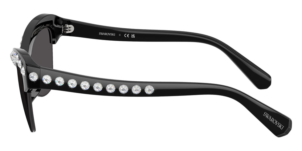 Swarovski SK6043 100187 55 - Black / Dark Gray #id:sk6043100187_s:100110