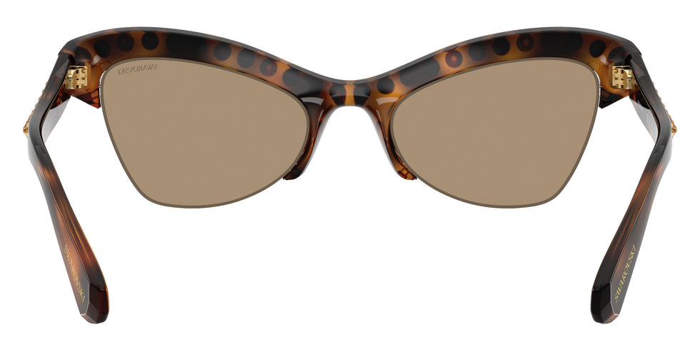 Swarovski SK6043 100271 55 - Havana / Dark Brown Mirrored Rose Gold #id:sk6043100271_s:102115