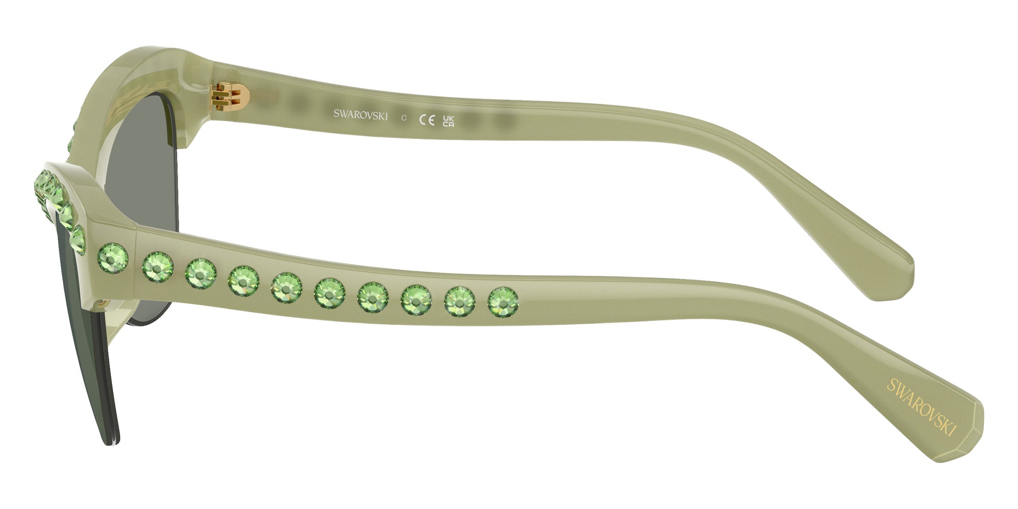 Swarovski SK6043 10746R 55 - Milky Green / Green Mirrored Green #id:sk604310746r_s:104110