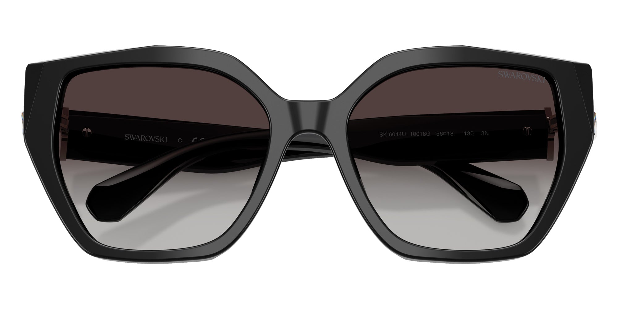 Swarovski SK6044U 10018G 56 - Black / Gradient Gray #id:sk6044u10018g_s:100120