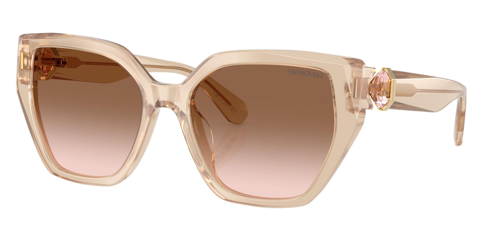 Swarovski SK6044U 103413 56 - Milky Beige / Gradient Brown #id:sk6044u103413_s:106105