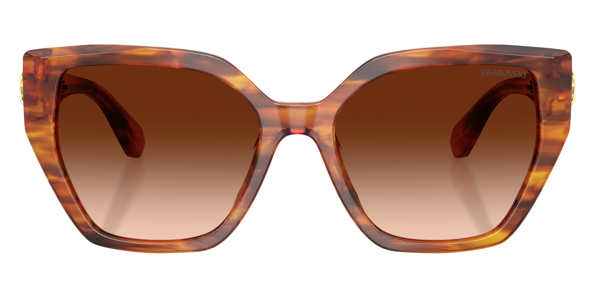 Swarovski SK6044U 109174 56 - Striped Brown / Brown Gradient #id:sk6044u109174_s:110100