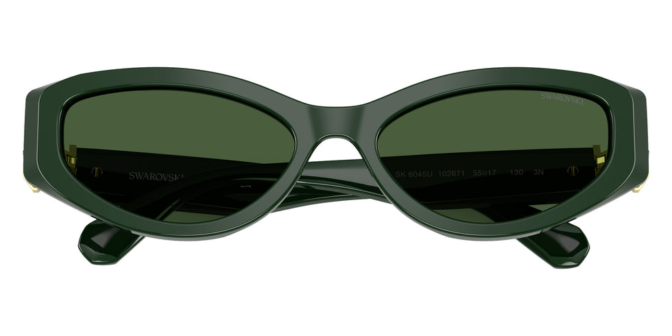 Swarovski SK6045U 102671 55 - Dark Green / Dark Green #id:sk6045u102671_s:104120
