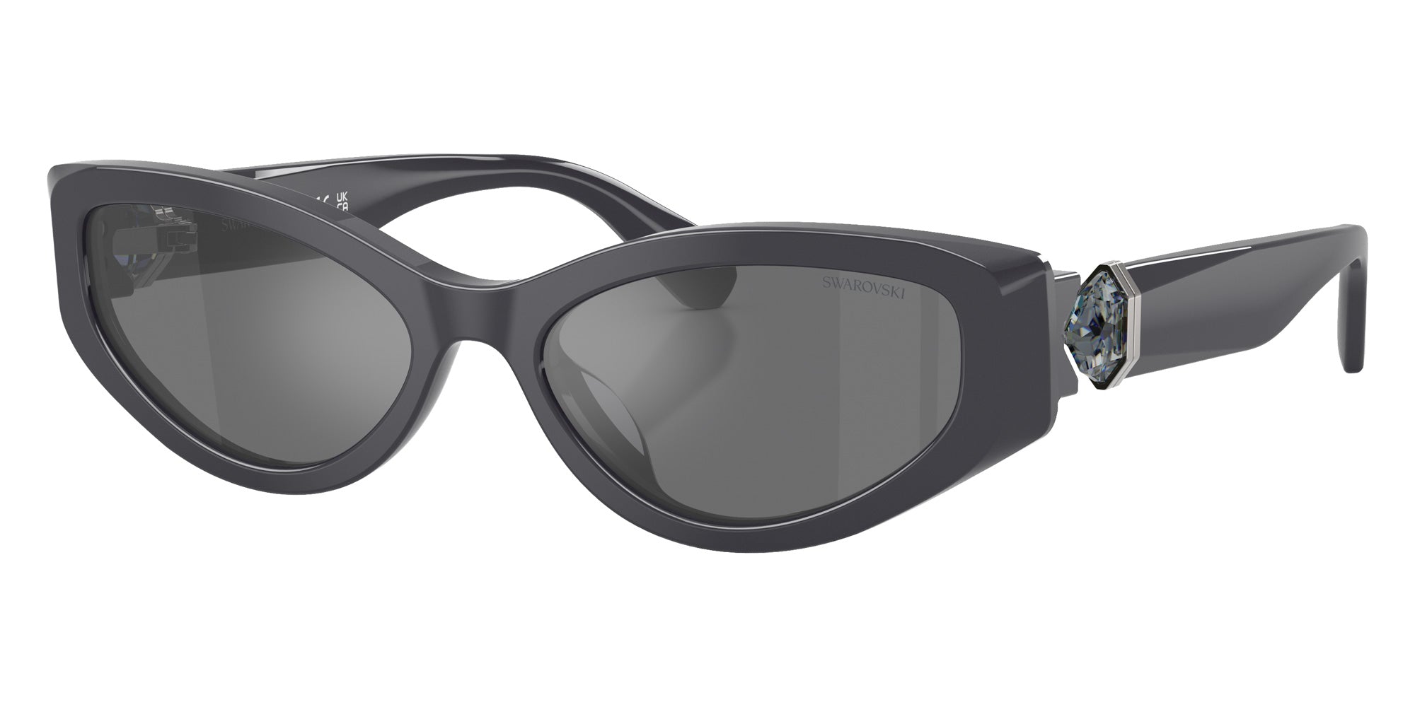 Swarovski SK6045U 10836G 55 - Dark Gray / Gray Mirrored Black #id:sk6045u10836g_s:106105