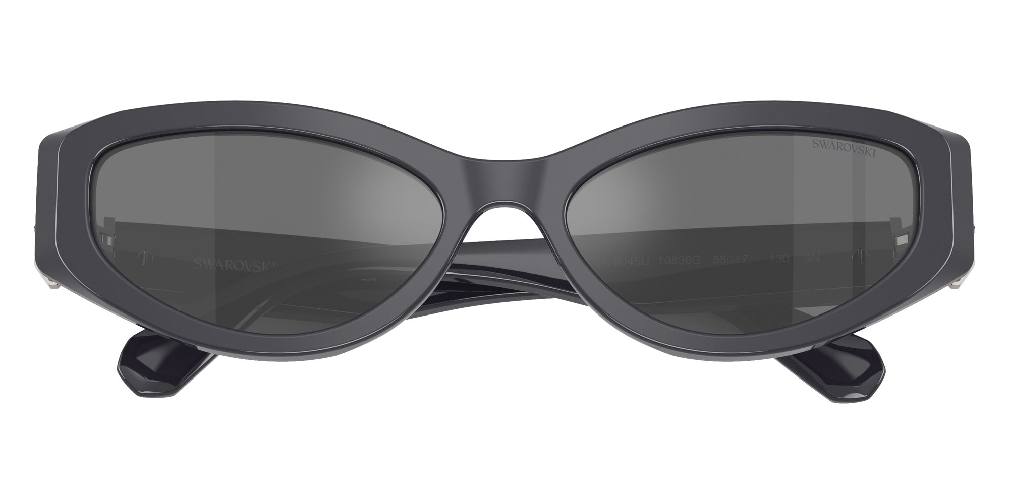 Swarovski SK6045U 10836G 55 - Dark Gray / Gray Mirrored Black #id:sk6045u10836g_s:106120