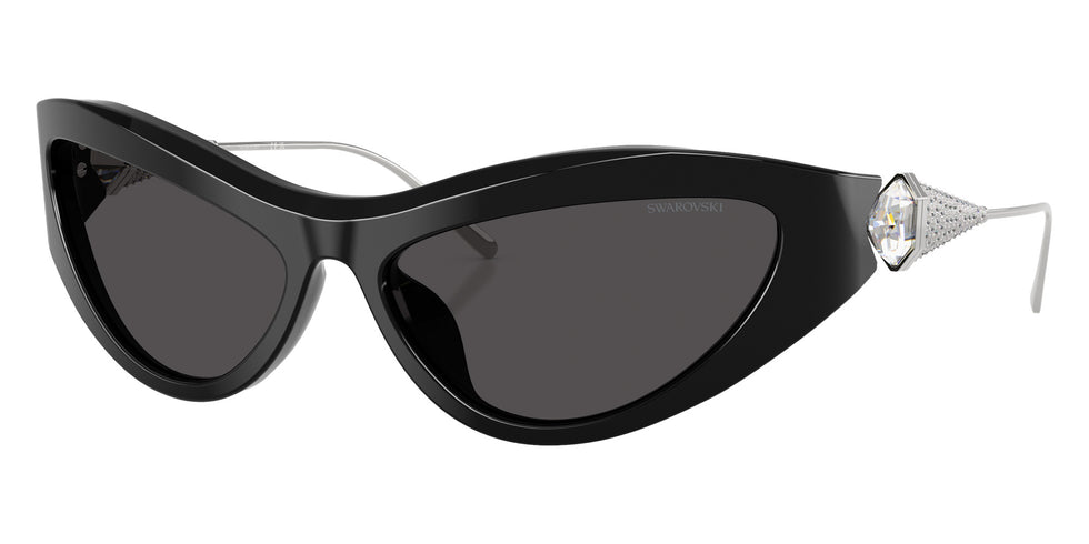 Swarovski SK6046 100187 60 - Black / Dark Gray #id:sk6046100187_s:100105