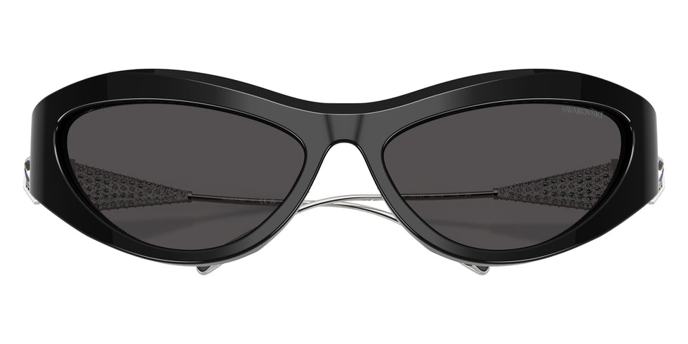 Swarovski SK6046 100187 60 - Black / Dark Gray #id:sk6046100187_s:100120