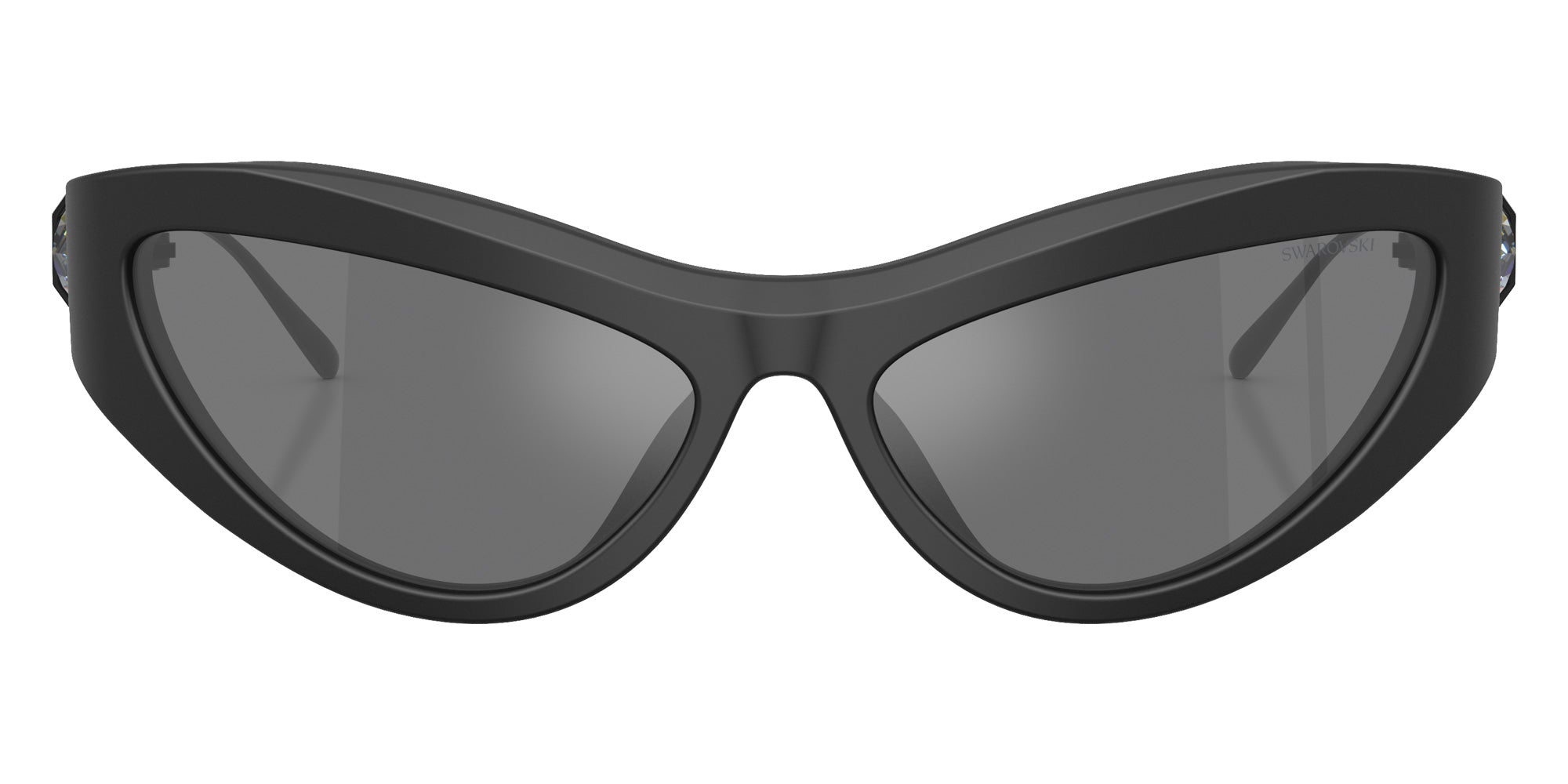 Swarovski SK6046 10206G 60 - Matte Black / Gray Mirrored Black #id:sk604610206g_s:102100