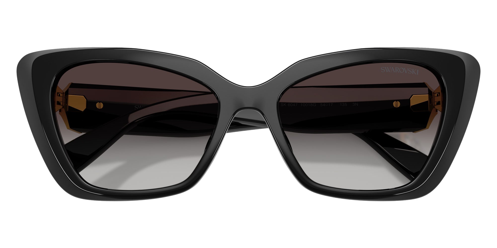 Swarovski SK6047 10018G 54 - Black / Gray Gradient #id:sk604710018g_s:100120
