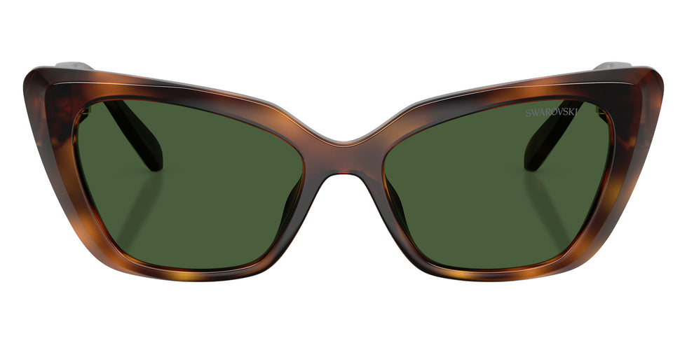 Swarovski SK6047 100271 54 - Havana / Dark Green #id:sk6047100271_s:102100
