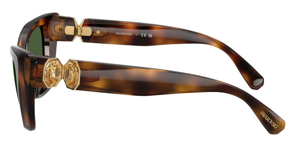 Swarovski SK6047 100271 54 - Havana / Dark Green #id:sk6047100271_s:102110