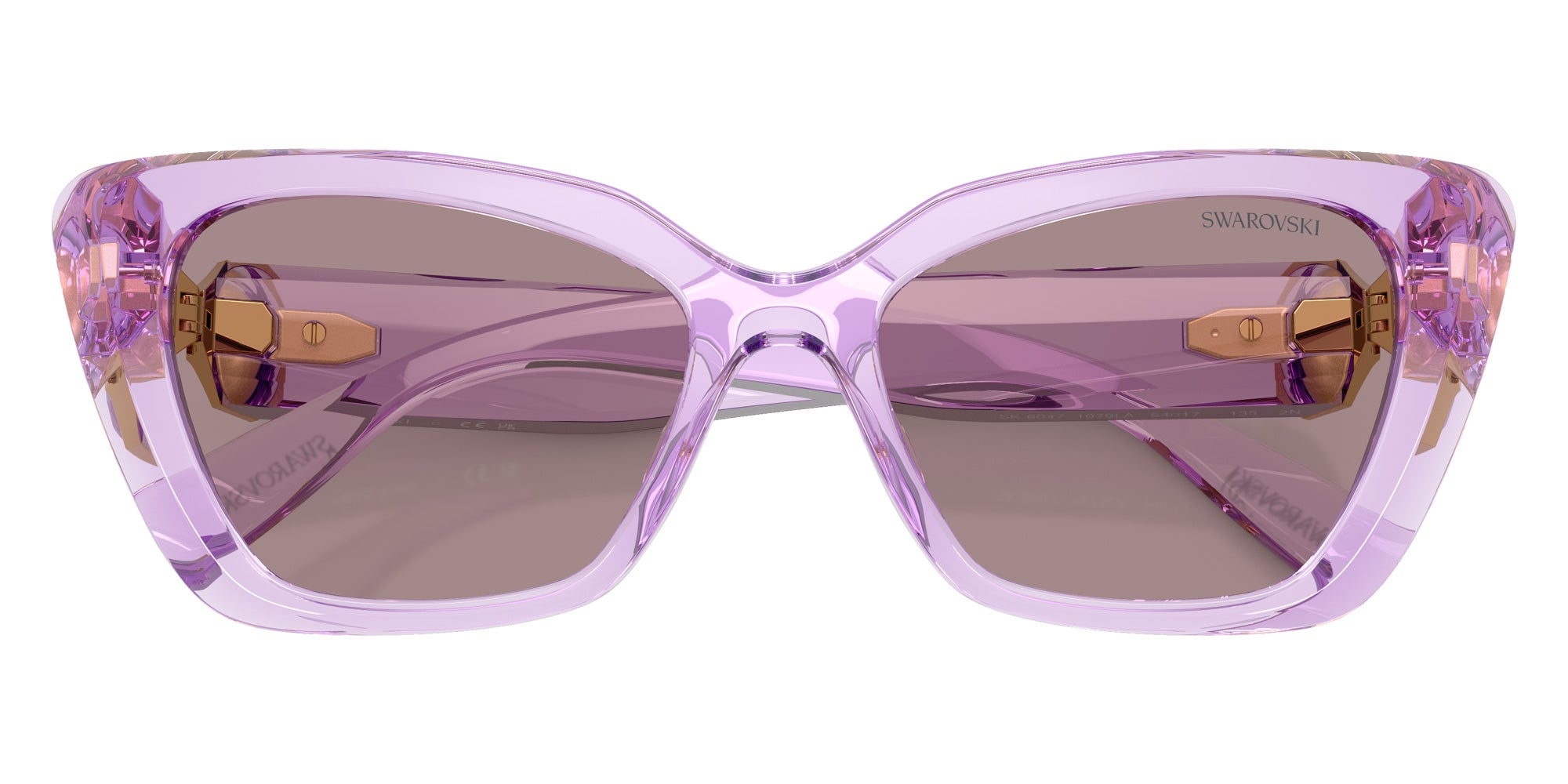 Swarovski SK6047 1079LA 54 - Transparent Lilac / Violet #id:sk60471079la_s:106120