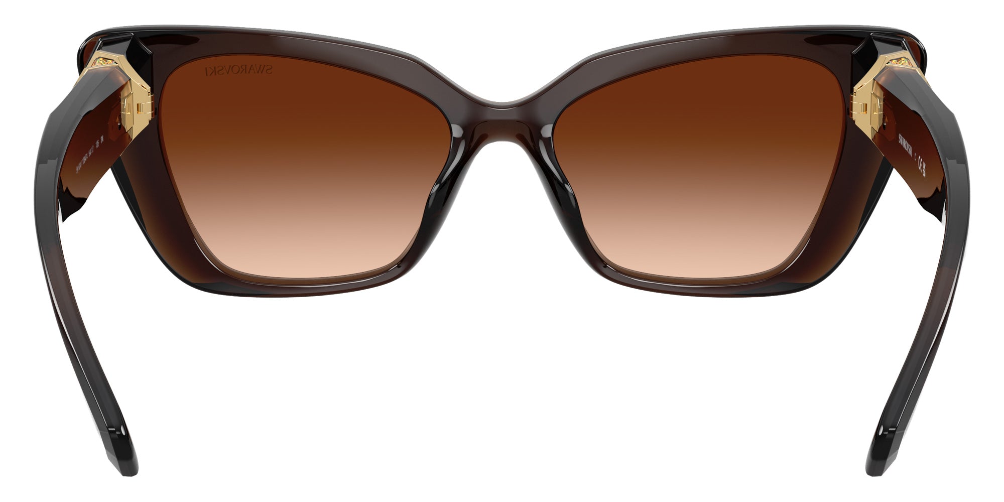 Swarovski SK6047 108474 54 - Transparent Brown / Brown Gradient #id:sk6047108474_s:108115