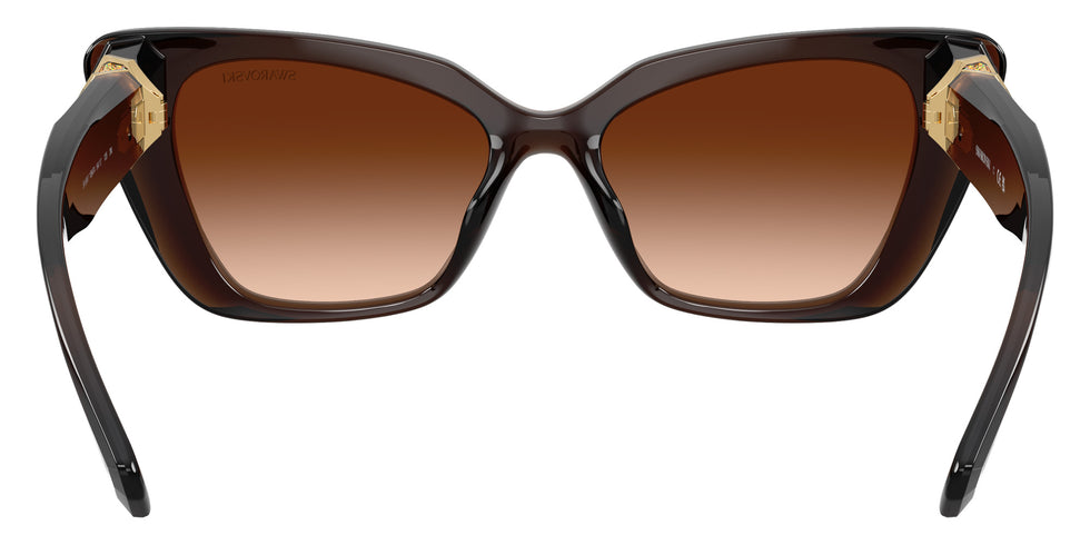 Swarovski SK6047 108474 54 - Transparent Brown / Brown Gradient #id:sk6047108474_s:108115