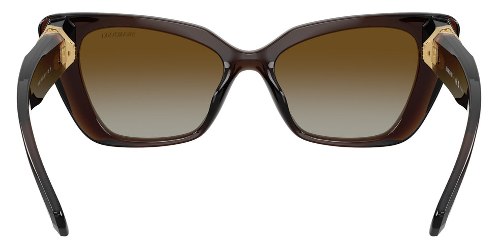 Swarovski SK6047 1084T5 54 - Transparent Brown / Polarized Brown Gradient #id:sk60471084t5_s:110115