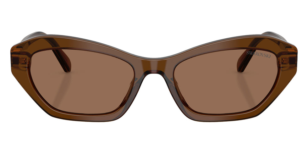 Swarovski SK6048 108473 54 - Transparent Brown / Dark Brown #id:sk6048108473_s:108100