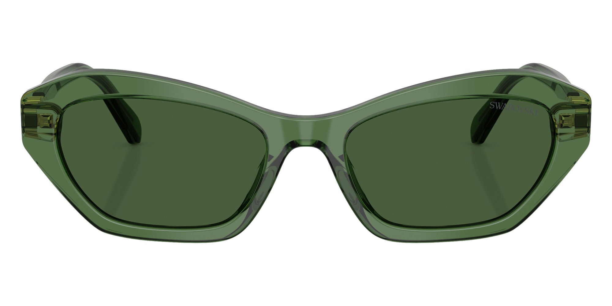 Swarovski SK6048 108571 54 - Transparent Green / Dark Green #id:sk6048108571_s:110100