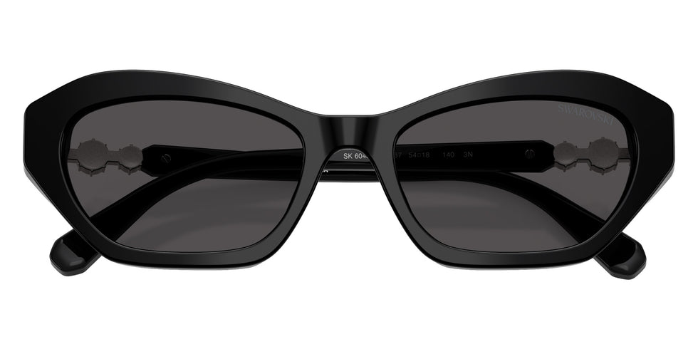 Swarovski SK6048F 103887 54 - Black / Dark Gray #id:sk6048f103887_s:100120