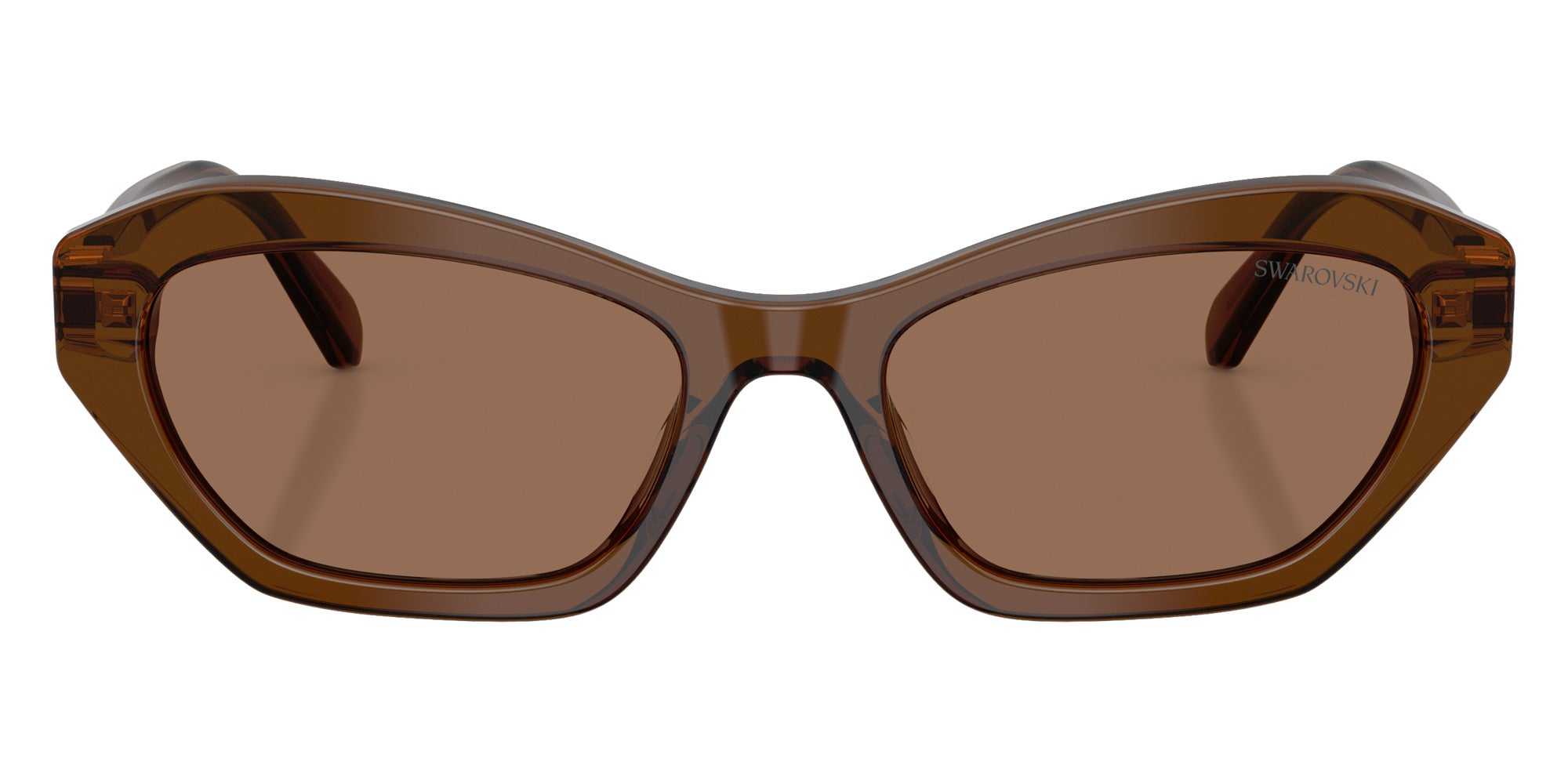 Swarovski SK6048F 108473 54 - Transparent Brown / Dark Brown #id:sk6048f108473_s:102100