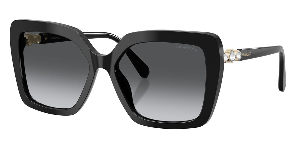 Swarovski SK6049 1001T3 57 - Black / Gradient Gray Polarized #id:sk60491001t3_s:102105