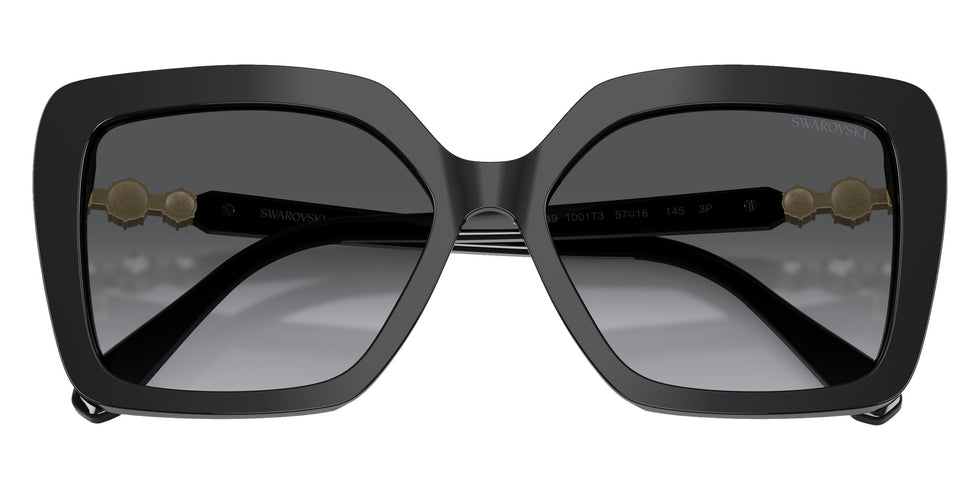 Swarovski SK6049 1001T3 57 - Black / Gradient Gray Polarized #id:sk60491001t3_s:102120