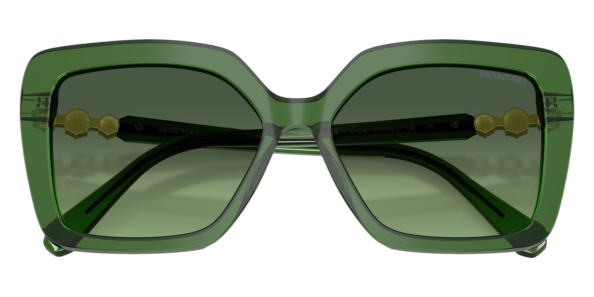 Swarovski SK6049 10812A 57 - Milky Green / Gradient Green #id:sk604910812a_s:110120