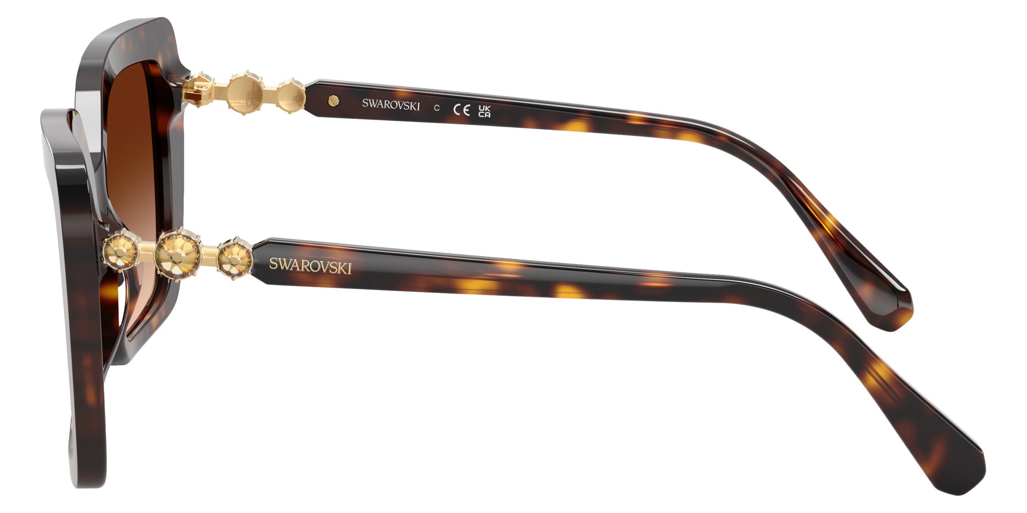 Swarovski SK6049F 100274 57 - Havana / Brown Gradient #id:sk6049f100274_s:102110