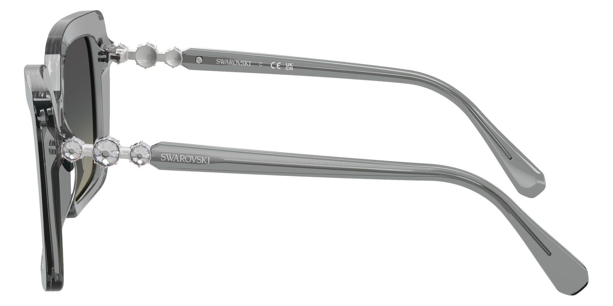 Swarovski SK6049F 106211 57 - Transparent Gray / Gradient Gray #id:sk6049f106211_s:104110