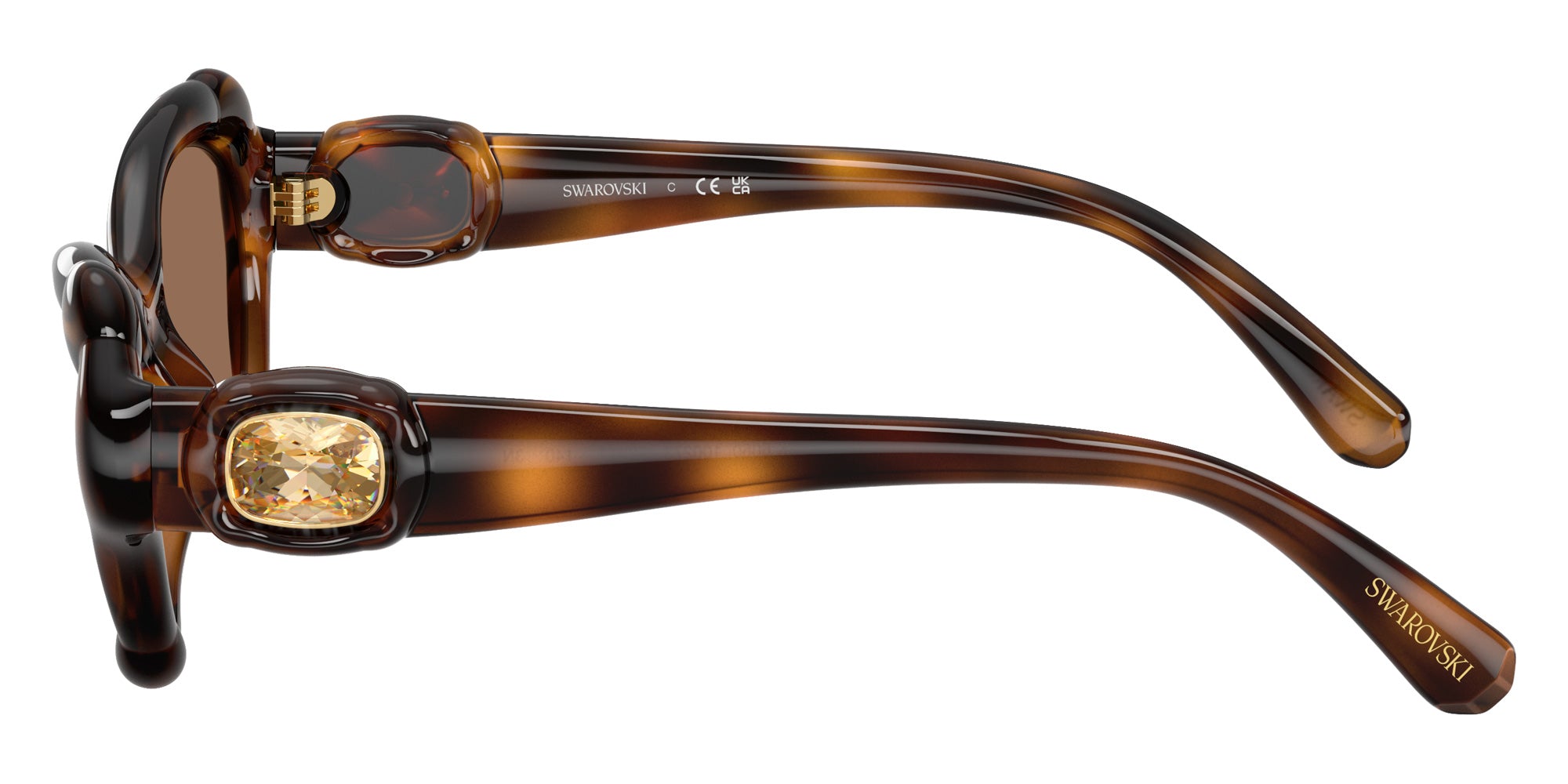 Swarovski SK6050 100273 52 - Havana / Dark Brown #id:sk6050100273_s:100110
