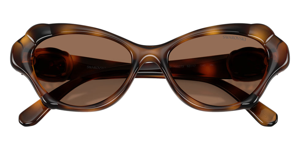 Swarovski SK6050 100273 52 - Havana / Dark Brown #id:sk6050100273_s:100120