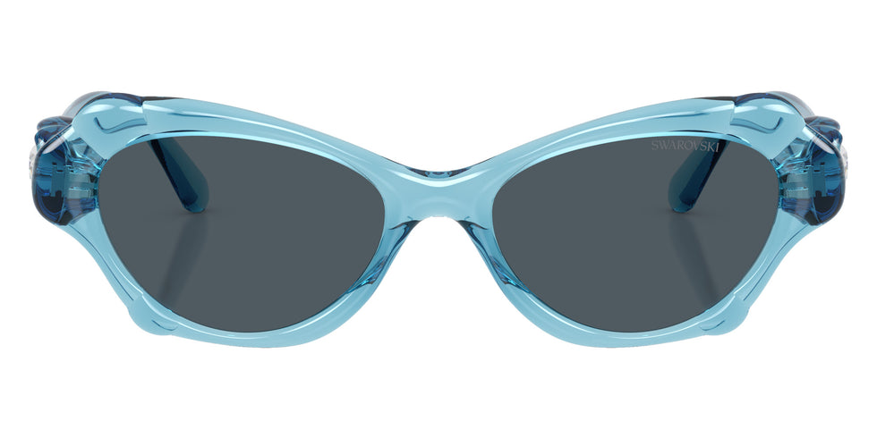 Swarovski SK6050 107887 52 - Transparent Light Blue / Dark Gray #id:sk6050107887_s:102100
