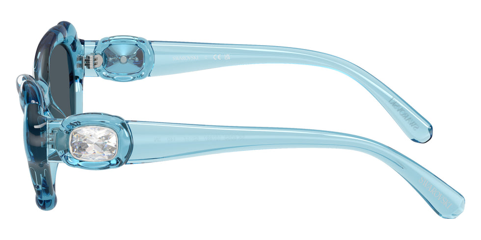 Swarovski SK6050 107887 52 - Transparent Light Blue / Dark Gray #id:sk6050107887_s:102110