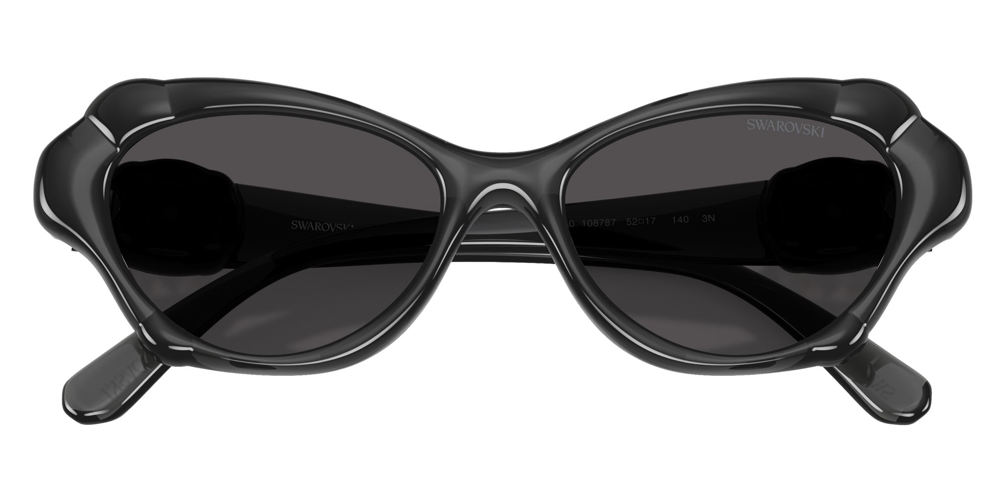Swarovski SK6050 108787 52 - Dark Gray / Dark Gray #id:sk6050108787_s:104120