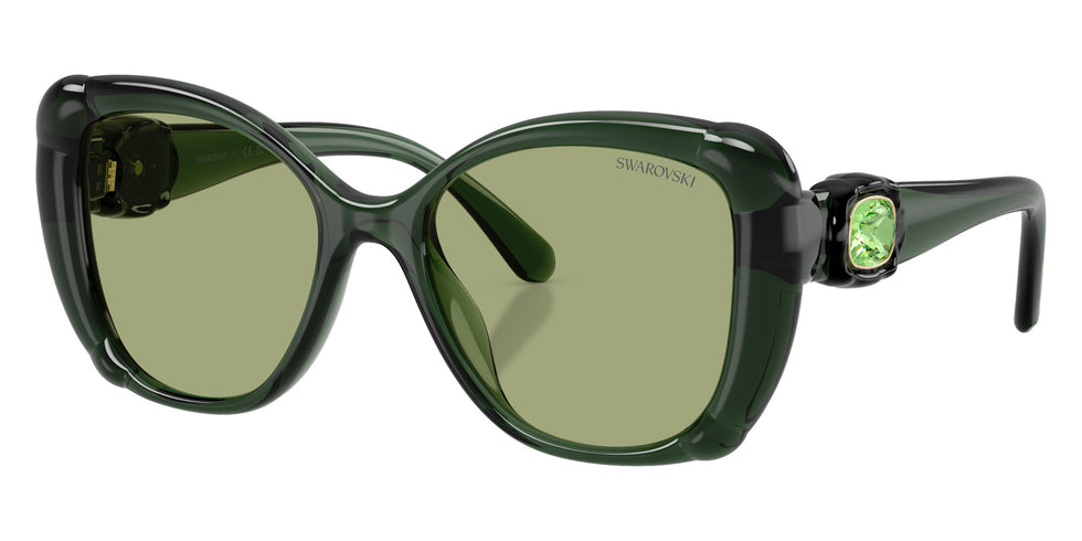 Swarovski SK6051U 104382 53 - Transparent Green / Green #id:sk6051u104382_s:102105