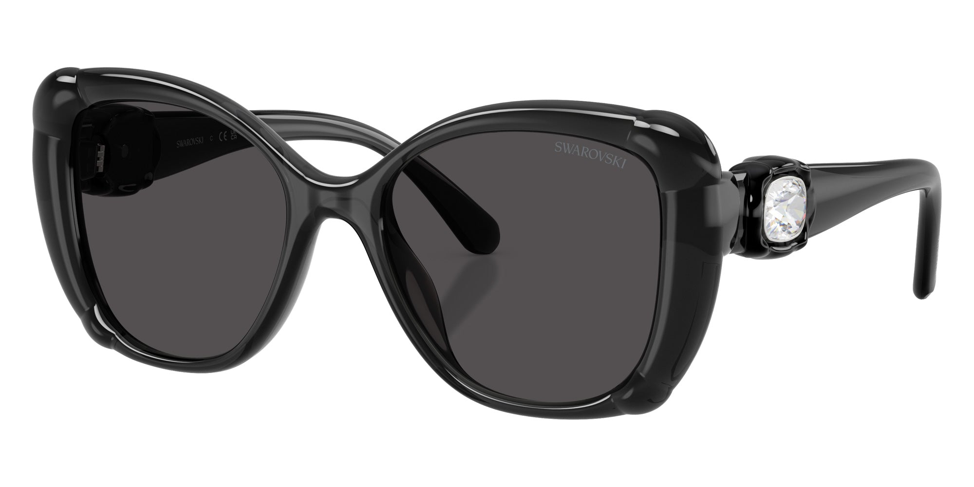 Swarovski SK6051U 108787 53 - Dark Gray / Dark Gray #id:sk6051u108787_s:104105