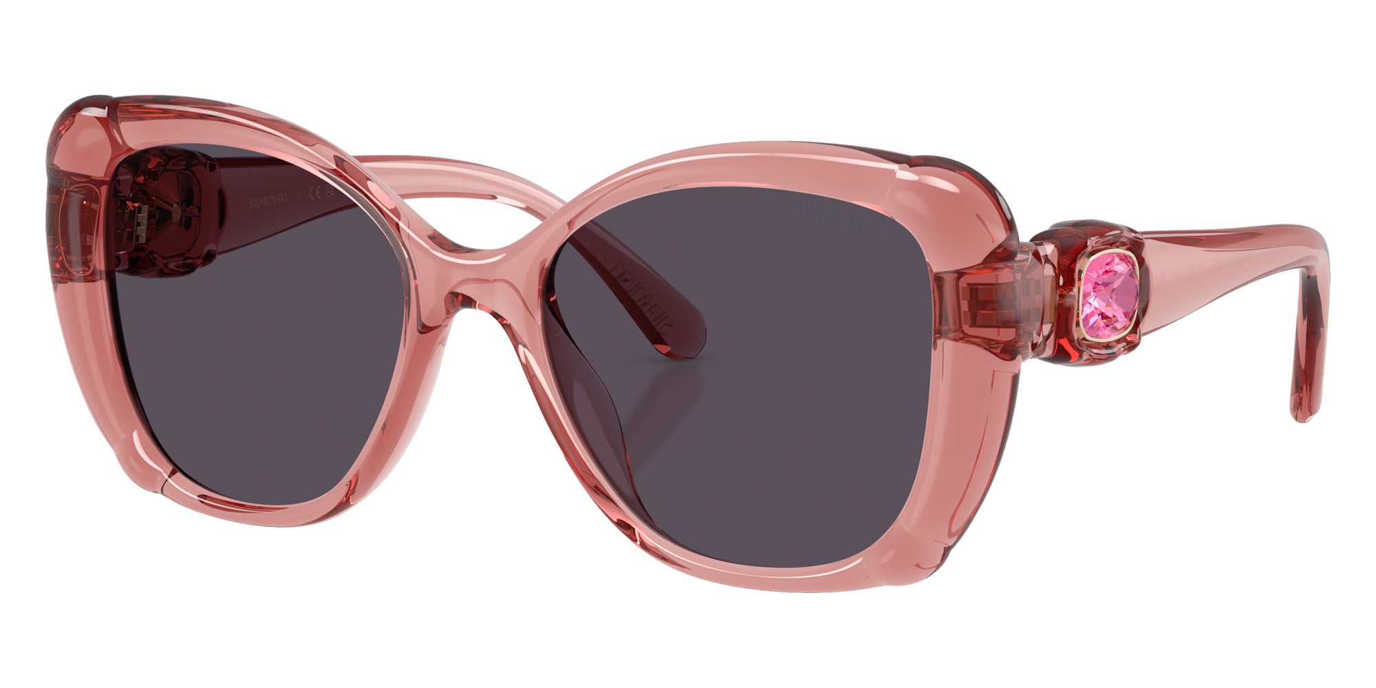 Swarovski SK6051U 1097P5 53 - Transparent Pink #id:sk6051u1097p5_s:100105