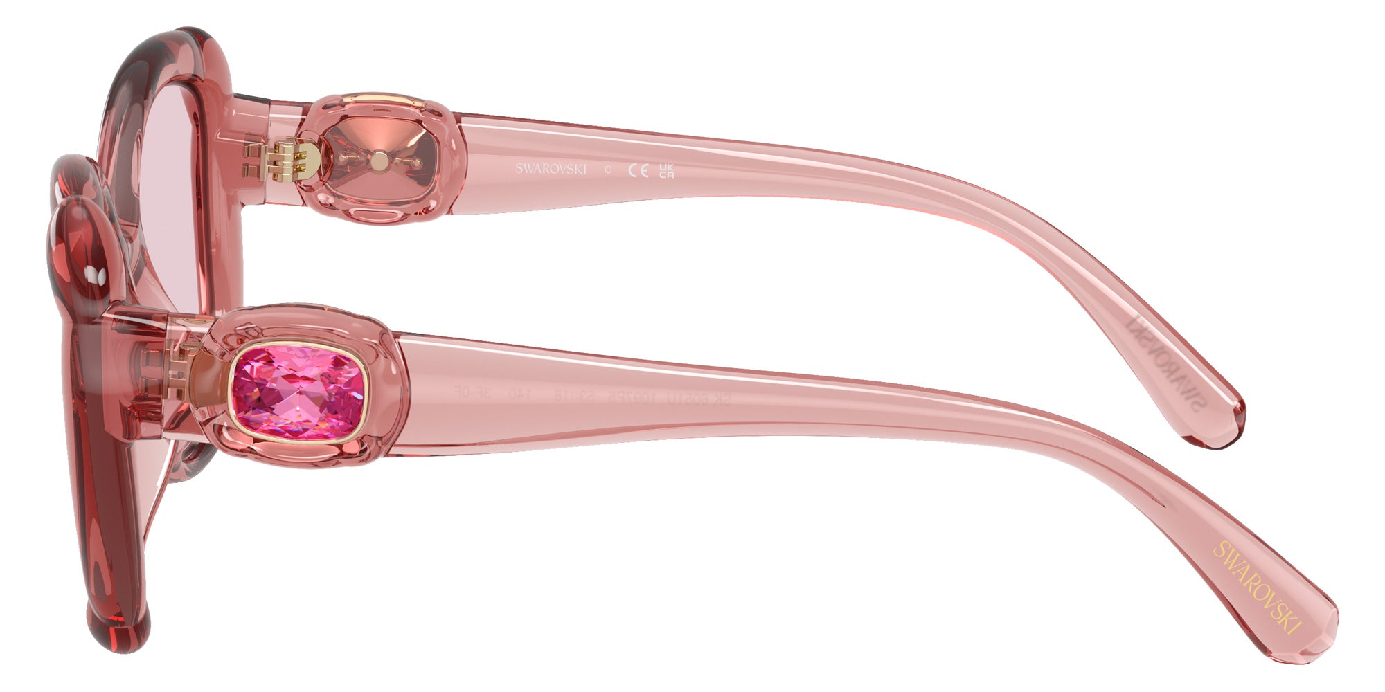 Swarovski SK6051U 1097P5 53 - Transparent Pink #id:sk6051u1097p5_s:100115