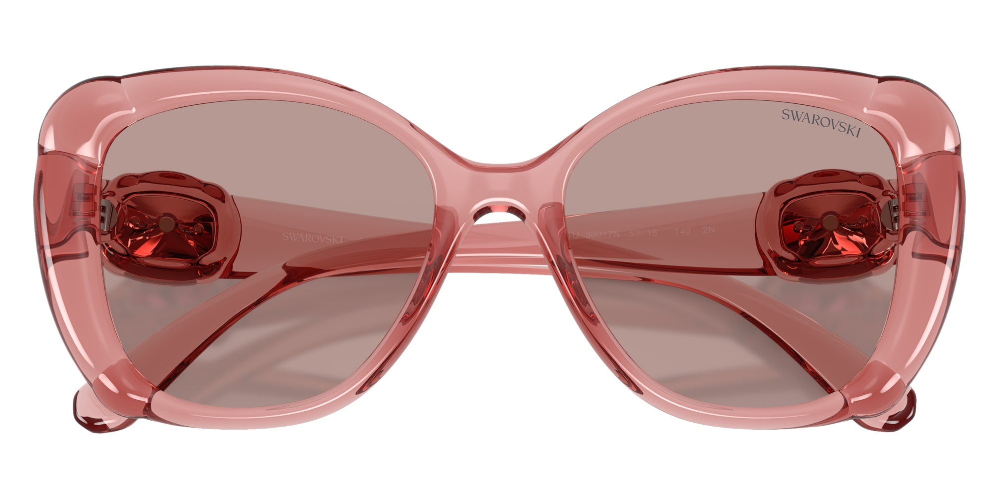 Swarovski SK6051U 30017N 53 - Transparent Pink / Light Purple Brown #id:sk6051u30017n_s:106120
