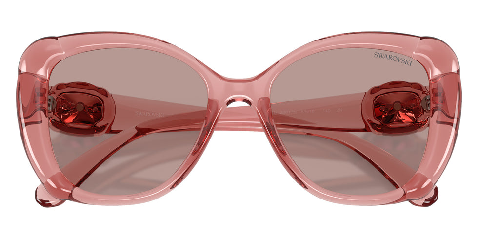 Swarovski SK6051U 30017N 53 - Transparent Pink / Light Purple Brown #id:sk6051u30017n_s:106120