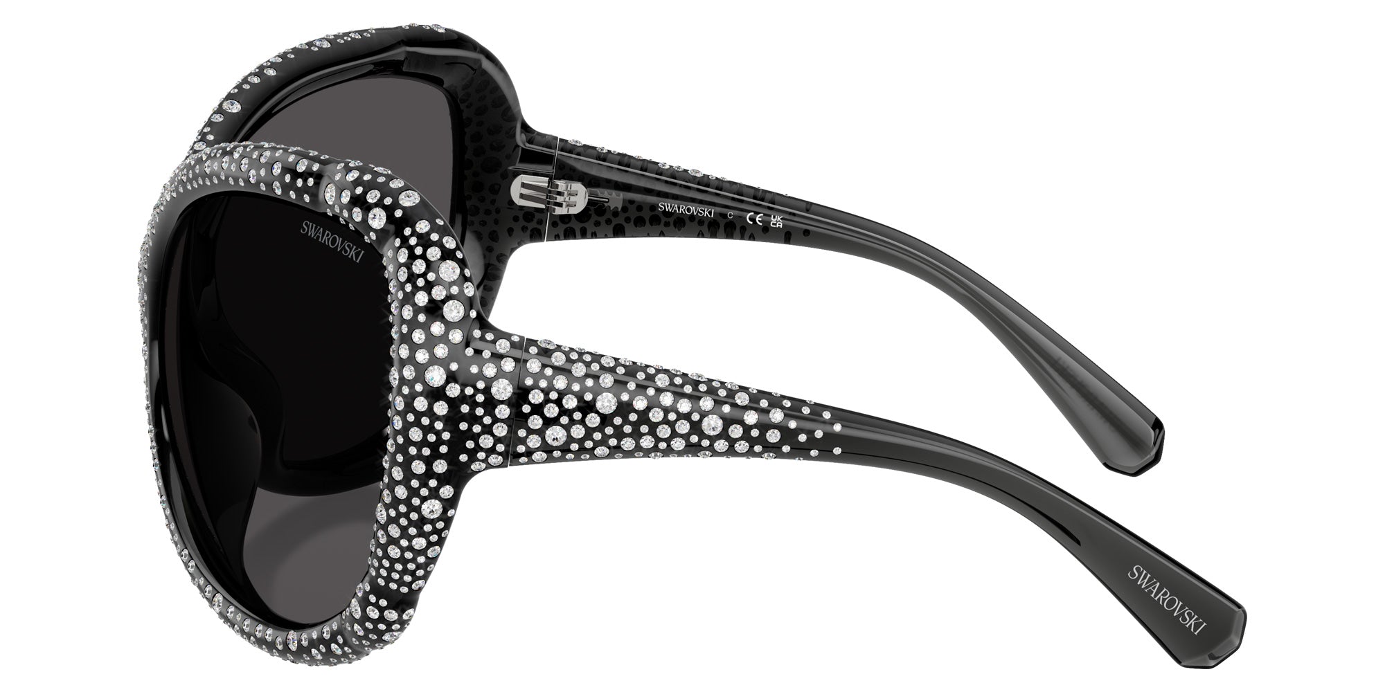 Swarovski SK6052 108787 72 - Dark Gray / Dark Gray #id:sk6052108787_s:100110