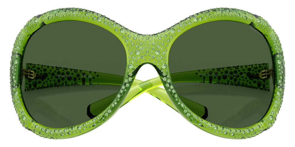 Swarovski SK6052 108971 72 - Transparent Green / Dark Green #id:sk6052108971_s:104120
