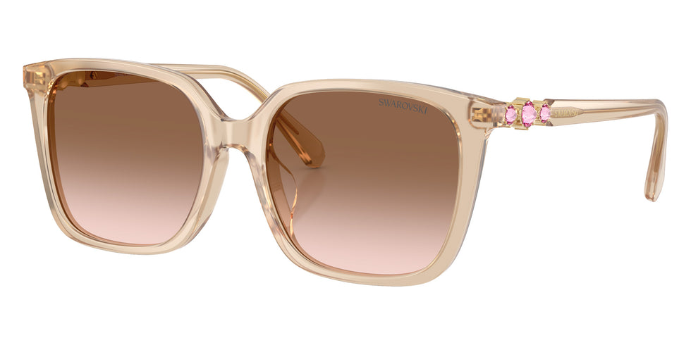 Swarovski SK6053D 103413 55 - Milky Beige / Gradient Brown #id:sk6053d103413_s:100105