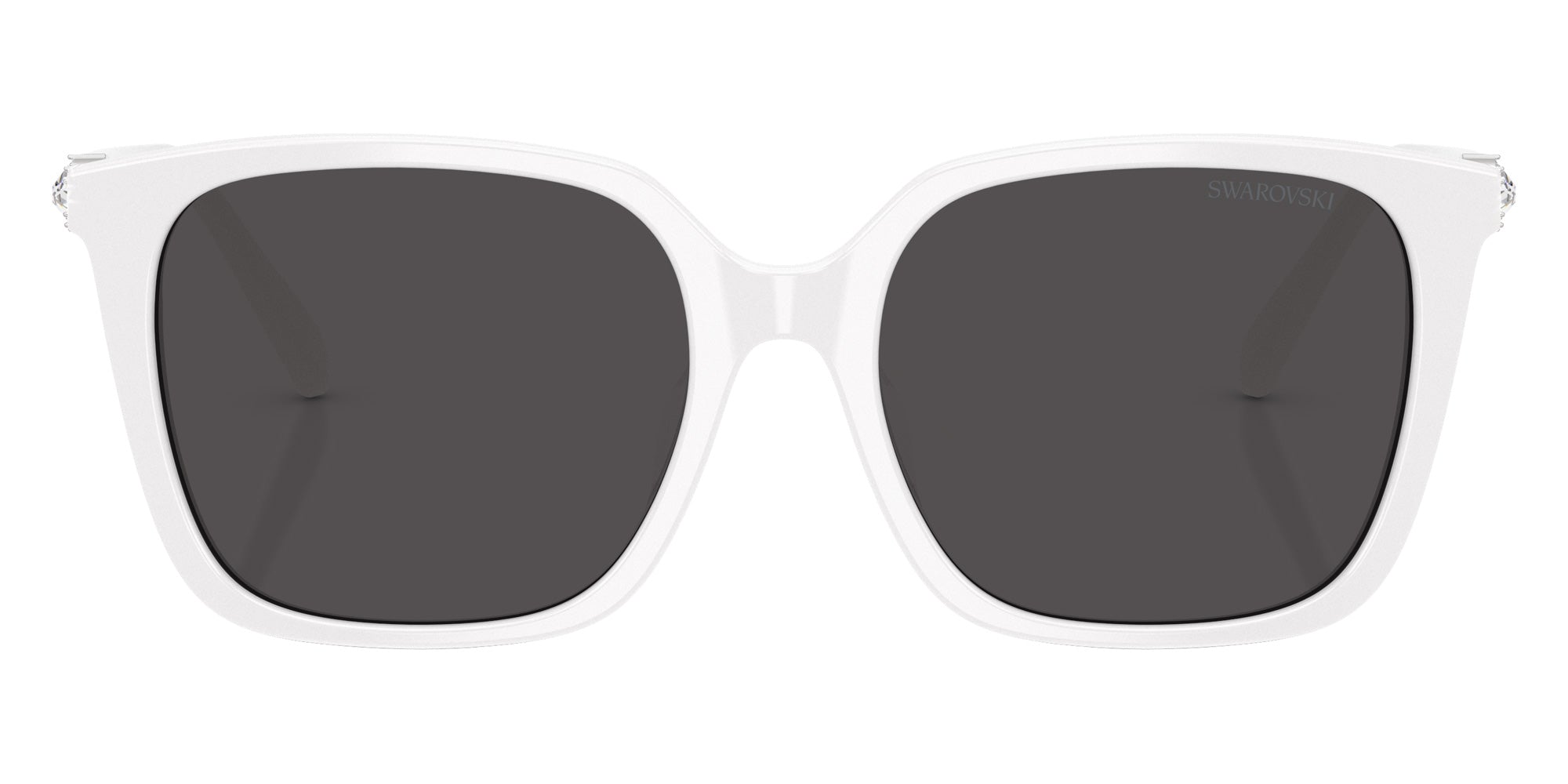 Swarovski SK6053D 105087 55 - White / Dark Gray #id:sk6053d105087_s:104100