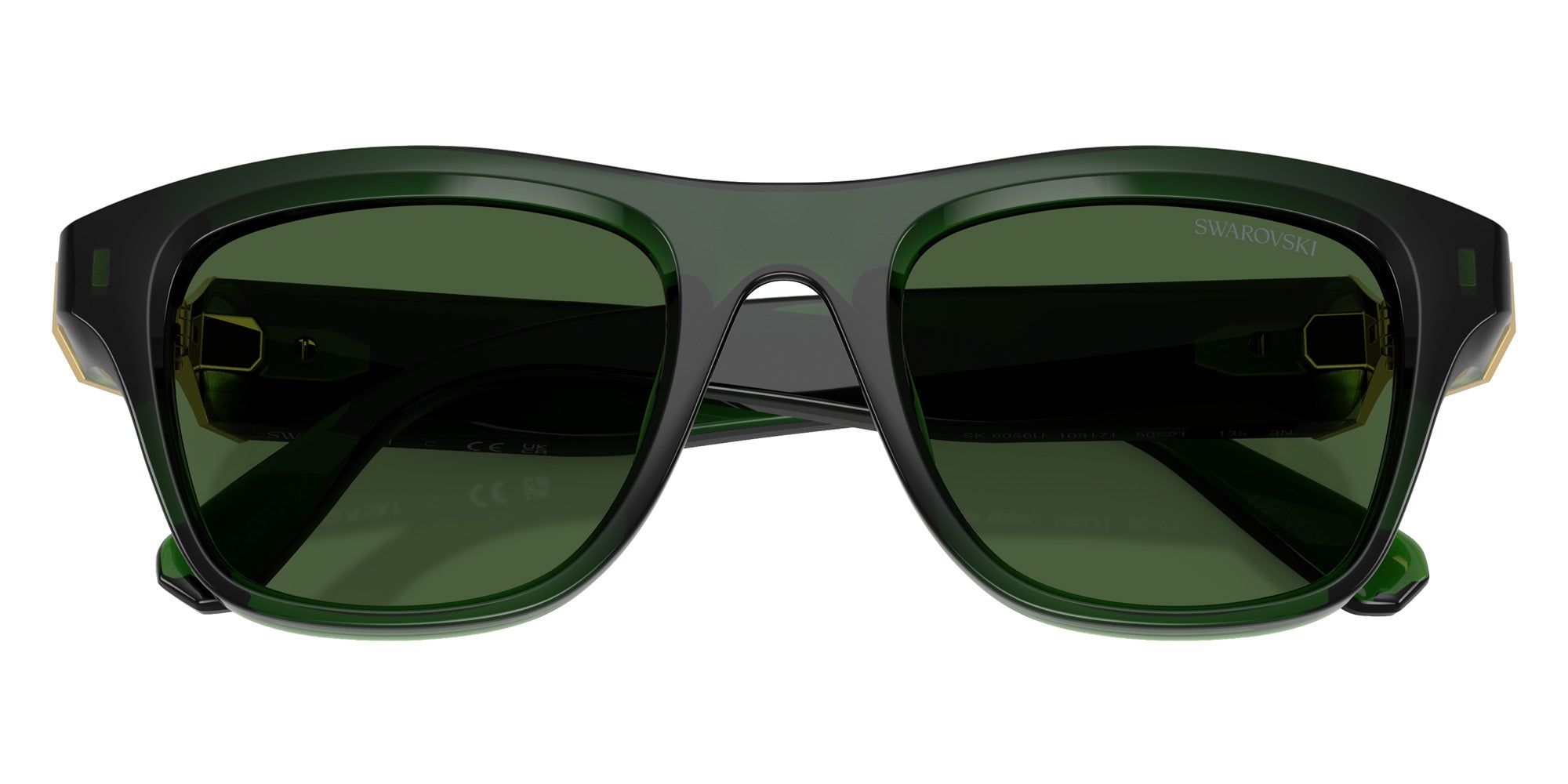Swarovski SK6056U 108171 50 - Milky Dark Green #id:sk6056u108171_s:106120
