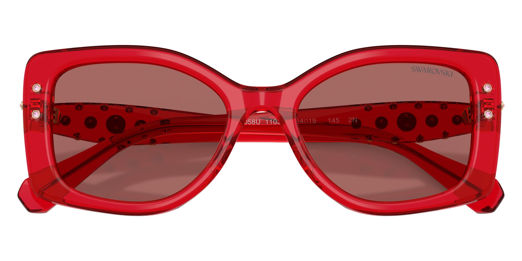 Swarovski SK6058U 110369 54 - Transparent Red #id:sk6058u110369_s:108120