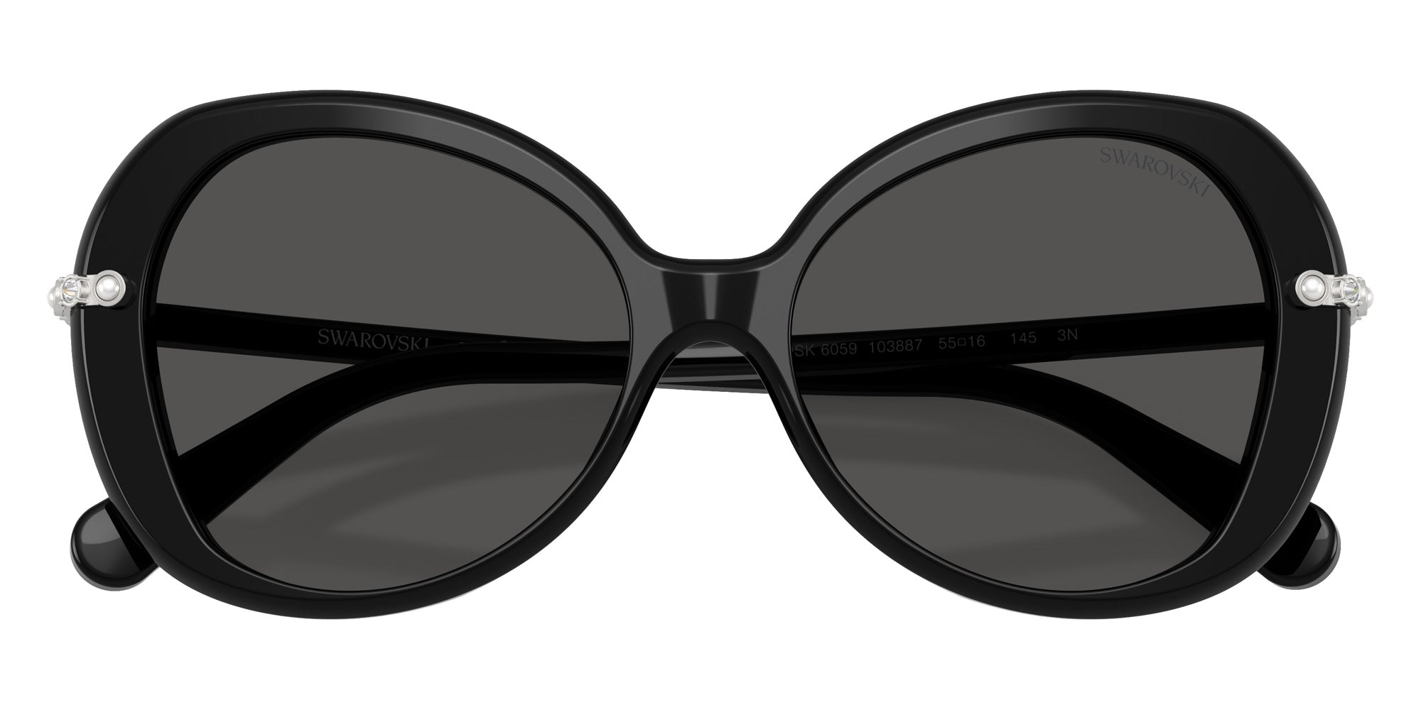 Swarovski SK6059 103887 55 - Black #id:sk6059103887_s:102120