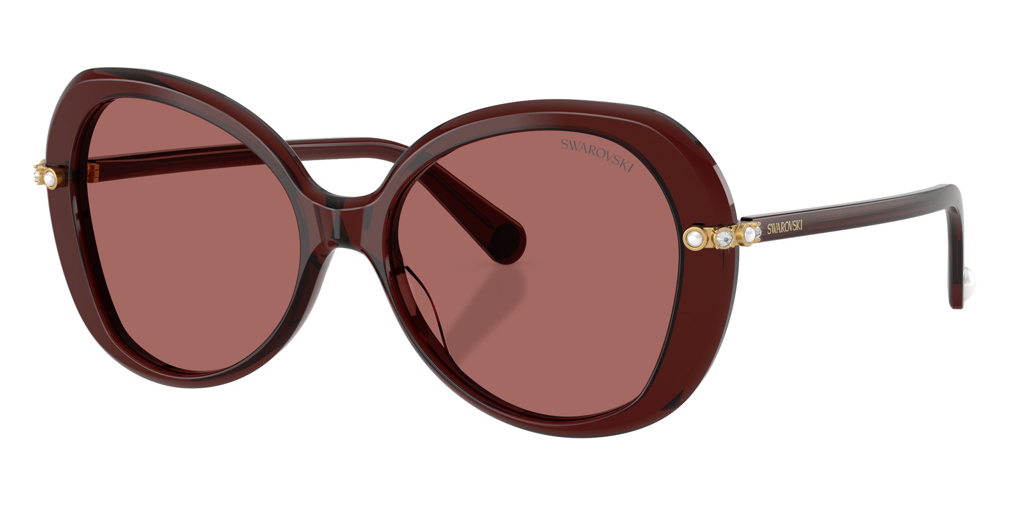 Swarovski SK6059 109869 55 - Transparent Burgundy #id:sk6059109869_s:108105