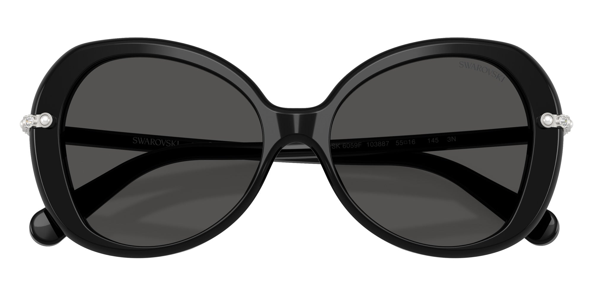 Swarovski SK6059F 103887 55 - Black #id:sk6059f103887_s:102120