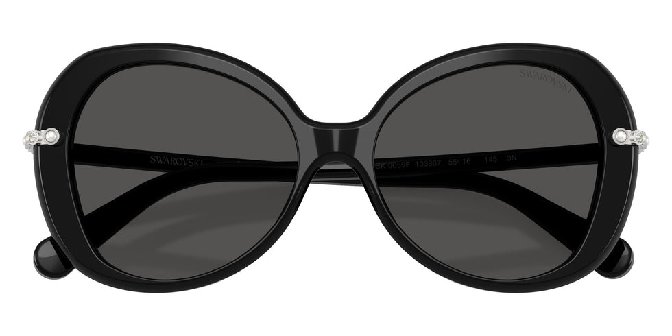 Swarovski SK6059F 103887 55 - Black #id:sk6059f103887_s:102120